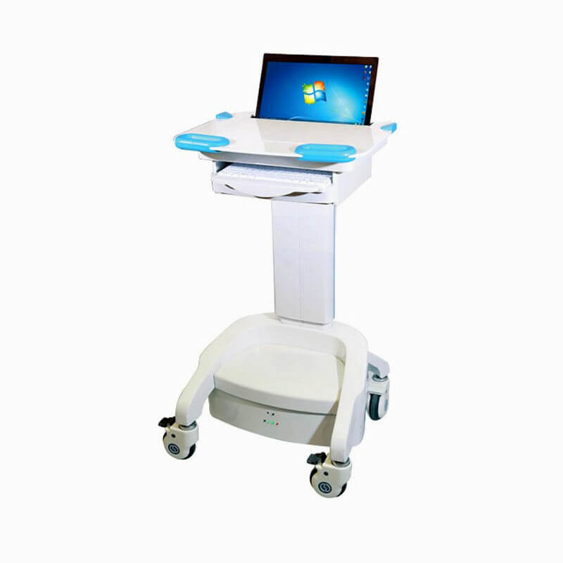 Hospital ABS Computer Trolley on Wheels AG-WT005