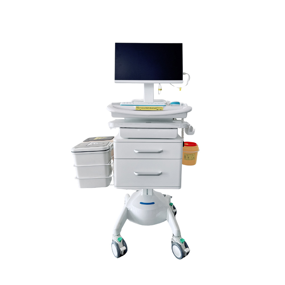 Computer Trolley ABS Cart Workstation AG-WT010