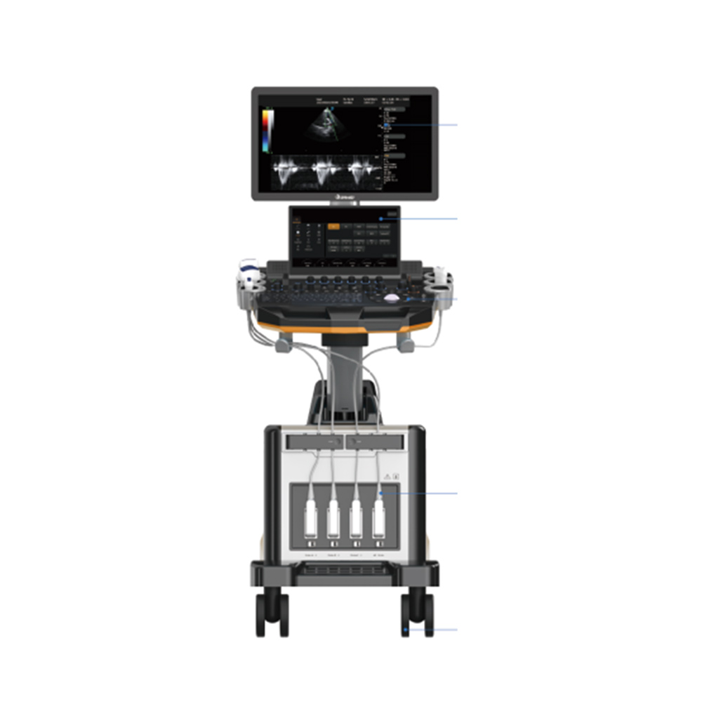 Hi-level color doppler with touch screen DW-T60