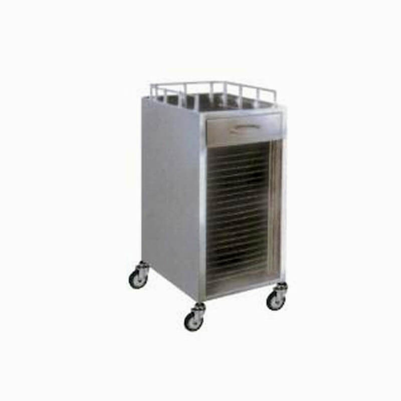 AG-SS027 Medical Stainless Steel Patient Record Trolley