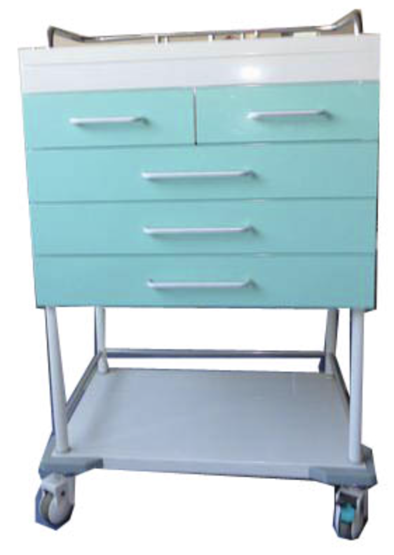 AG-MT034 Hospital Five Drawers Medical Trolley