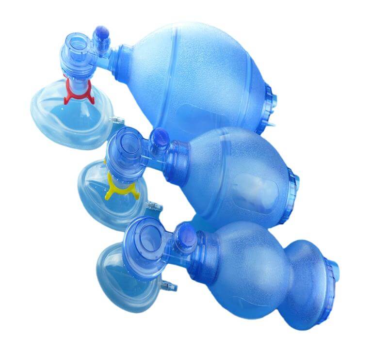 HCA-CD-RB Emergency Patients Manual Resuscitator with PVC