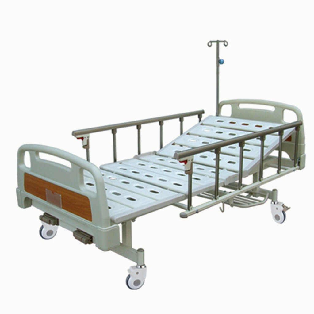 2-Function Manual Hospital Ward Beds AG-BMS101C